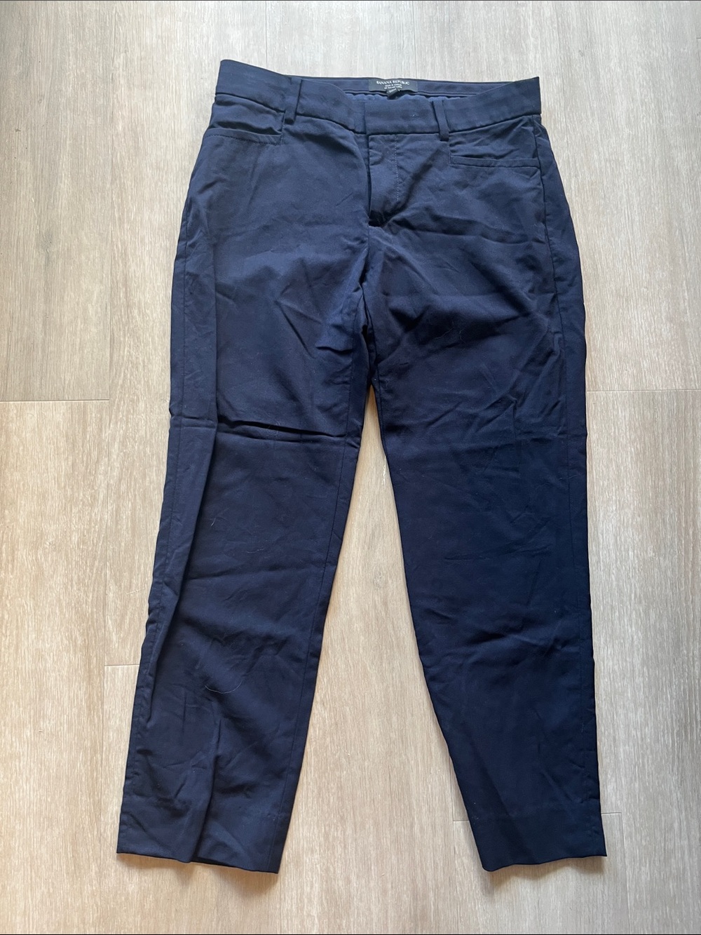 Banana Republic Navy Chinos - Slim Straight
